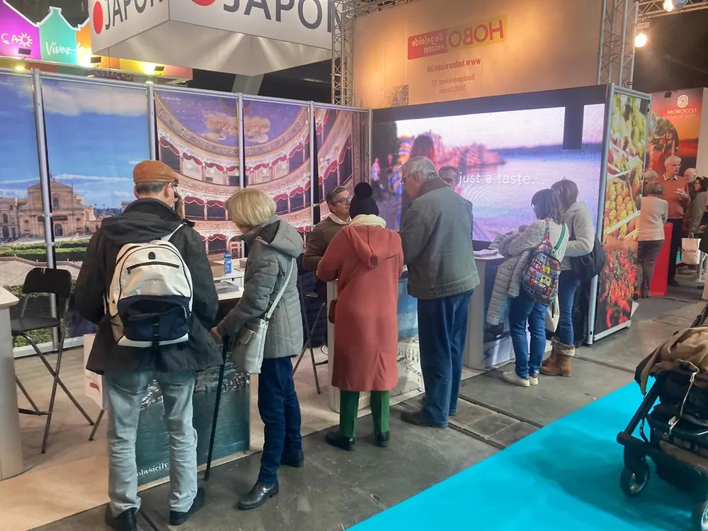 Piazza d’Italia alla fiera del turismo di Bruxelles 2023